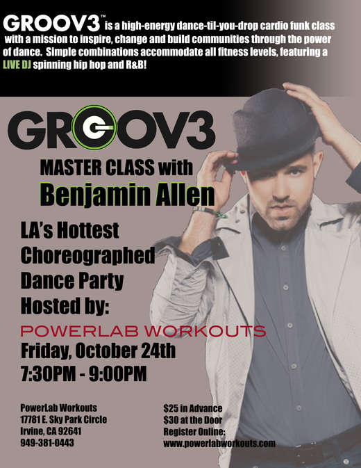 Powerlab Workouts Master class with Benjamin Allen
