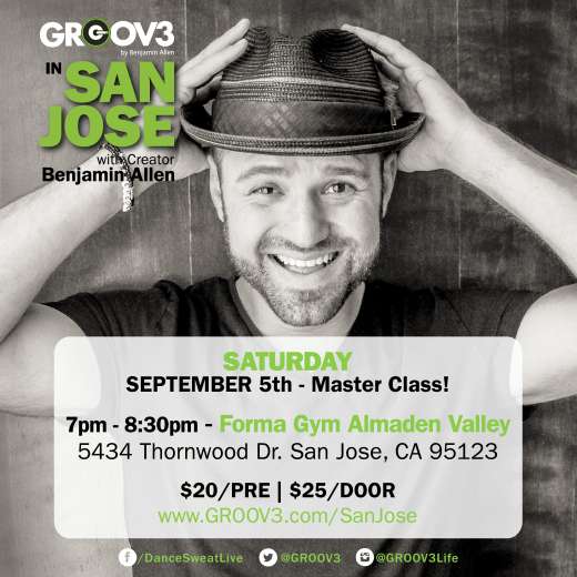 San Jose Master Class with Benjamin Allen Creator of GROOV3